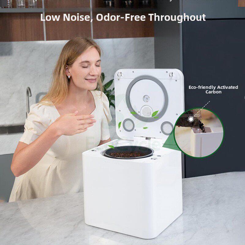 餐厨垃圾处理机双模3.3L烘干粉碎杀菌除臭肥料堆肥机