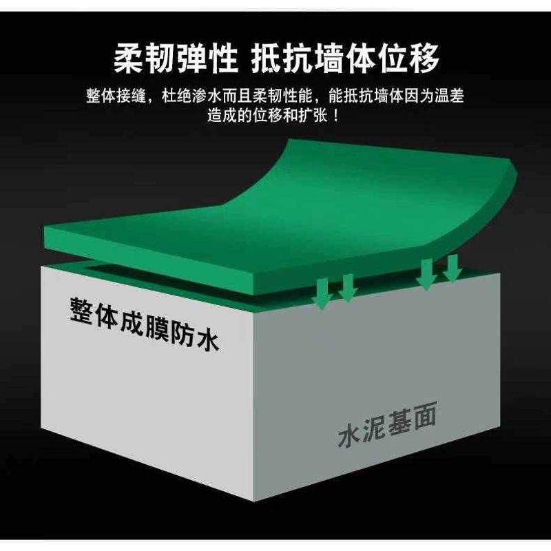 柔韧型 K11彩色防水浆料 墙地面厨房阳台卫生间房屋防水砂浆 9KG