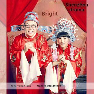 婚纱照工作室蓝凤冠歌剧舞台表演供应凤冠夏巾新娘头饰公主帽 古装