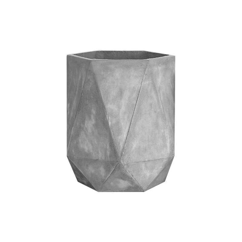 北欧风桌面菱形镁泥花盆锣鼓创意落地多肉植物盆栽装饰品摆件花盆,鲜花速递/花卉仿真/绿植园艺,花盆,淘宝优惠券,粉丝福利购,淘宝优惠卷