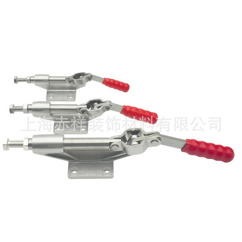 快速夹具夹头压紧器304不锈钢工装夹钳推拉式快速夹304C 304E304H