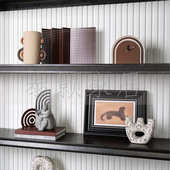 艺术几何喷点岩砂陶瓷花瓶北欧简约家居样板间客厅插花电视柜摆件