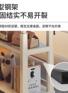 子床边桌可移家用卧室学生书简QSL桌约小桌简动易升降宿舍懒人电