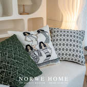 轻奢抱枕民族风酒店民宿样板间沙发飘窗靠枕靠垫东南亚风靠背枕套