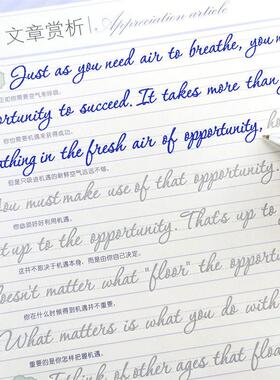 3 Cursive Writing English lettering Calligraphy Copybook Chi