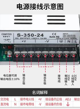 铭誉S足功率200W201W250W300W350W400W 5V12V15V24V36V48V