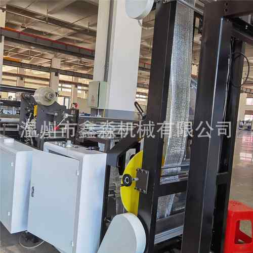 无纺布镀铝膜保袋800 制袋机温手提外封口袋机器 外卖餐卖饮冰包