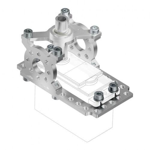 5202标准尺寸舵机承重骨骼兼容LEGO/gobilda/TETRIX/FTC/机器人