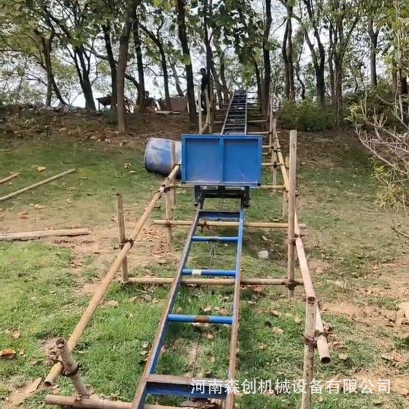水泥斗式上料机爬山虎山林混凝土运料机建筑楼房沙子输送机