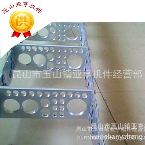 厂家销售雕刻钢机闭坦克链钢铝拖链缆T封L155制拖链保护TPB线油管