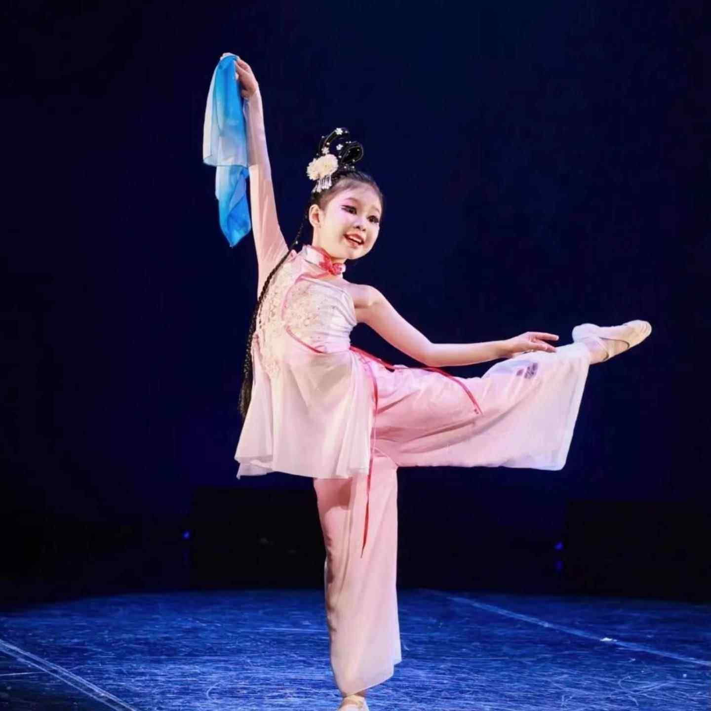 正品儿古典舞服装身，梦童幻女性体节奏梯装度纱衣，中国古典舞表