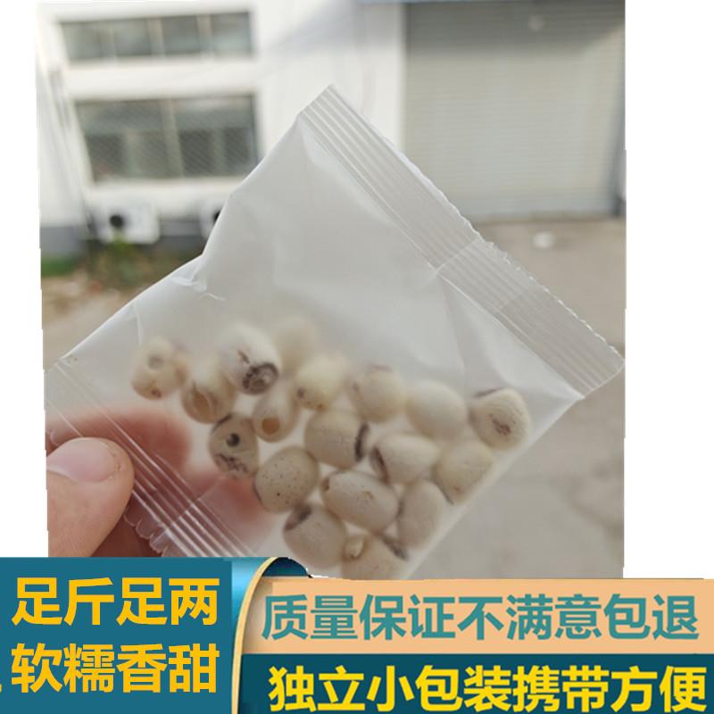 莲子干货独立小包装250克非特级磨皮新鲜煮粥配料湘西莲子白莲