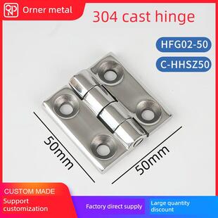 304重型铸造不锈钢铰炼Hfg02 50工业机械设备2英寸蝴蝶铰炼Hhsz50
