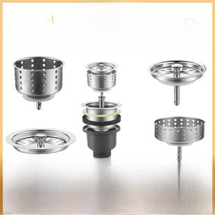 欧林原装 水槽排水管配件114单层双层不锈钢140排水管40