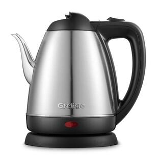 格来德9301B长嘴泡茶家用1.2L电热水壶不锈钢烧水壶茶台一体