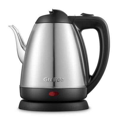 格来德9301B长嘴泡茶家用1.2L电热水壶不锈钢烧水壶茶台一体