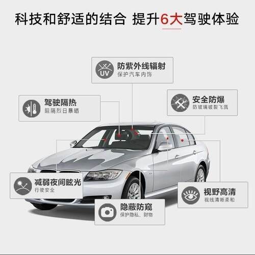 KDX康得新车膜T系列太阳膜汽车隔热膜玻璃防爆防晒膜康得新玻璃膜