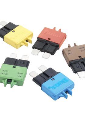 BUSS汽车改装手动覆位227保险丝5A 7.5A 10A 15A 20A 25A 30A 28V