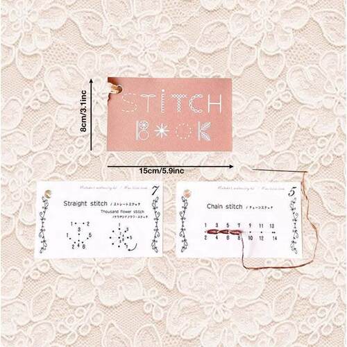 跨境新品 Creative Mini Sewing Book 创意迷你缝纫书卡片礼物
