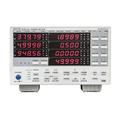 青岛8930高精度功率计三相中高频电参数测量仪0.5-100KHz