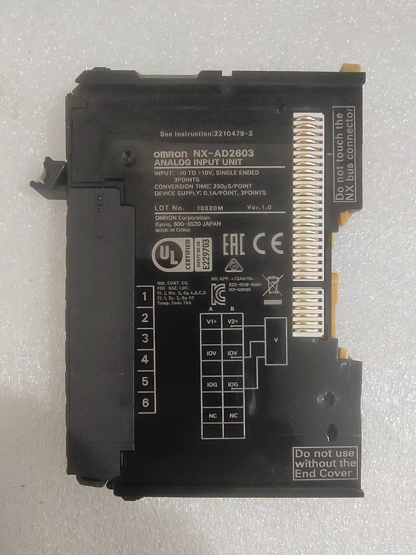 OMRON 欧姆龙  NX-AD2603  现货包功能  实