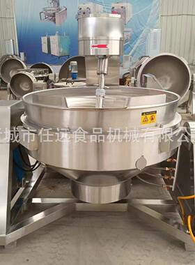 电加热导热油行星炒锅倾斜式板栗炒制锅酱料包自动搅拌翻炒锅