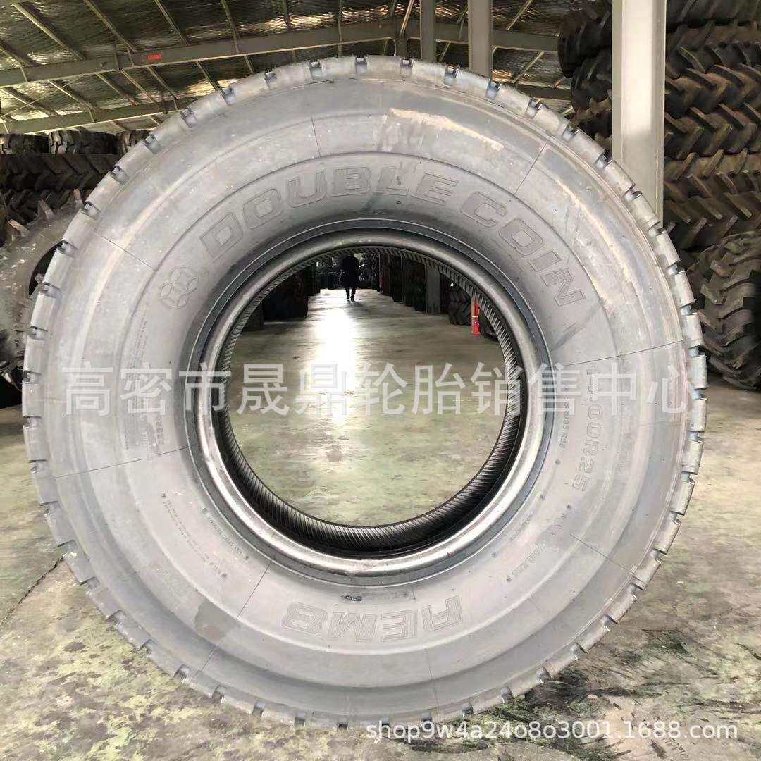 双钱/朝阳1200R24吊车轮胎325/95R24真空385/95R25起重机轮胎耐磨