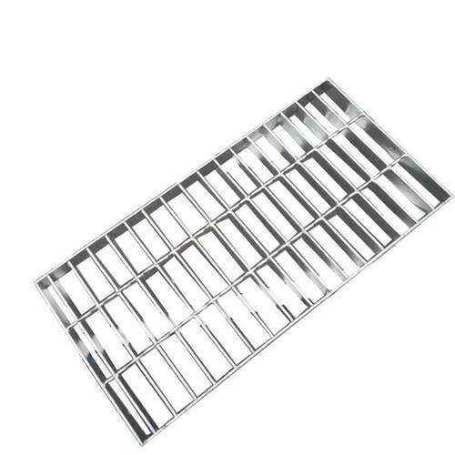 热镀锌钢格板踏步板不锈钢镀锌钢格栅平台复合齿形花纹盖板格栅板