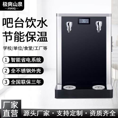 极爽山泉温热式开水器商用开水机奶茶店吧台饮水热水机自动上水