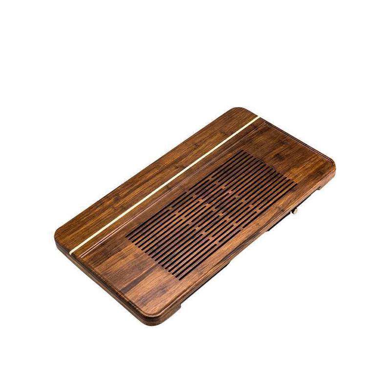 大岸堂批发日式重竹茶盘储水抽屉式简约排水大号茶台家用竹制茶海,餐饮具,茶盘,淘宝优惠券,粉丝福利购,淘宝优惠卷