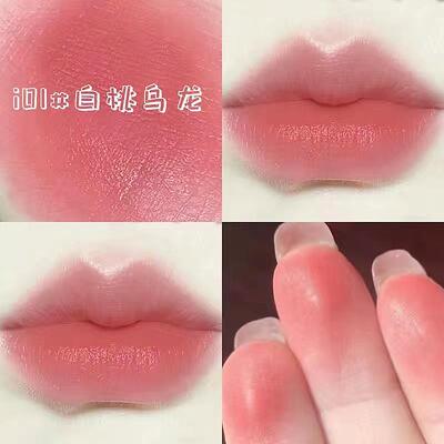 李佳琦口红女学生滋润防水平价小众黄皮素颜白桃乌龙唇膏