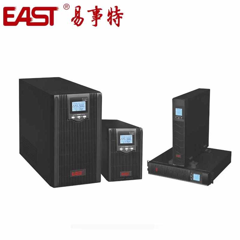 易事特UPS不间断电源EA906SRT在线式机架式 6KVA标准机 内置电池