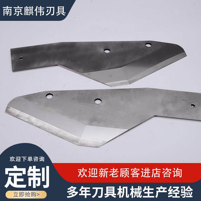 屠宰劈拌刀市场屠宰场畜禽屠宰用刀猪牛羊头猪蹄劈半机刀具厂家