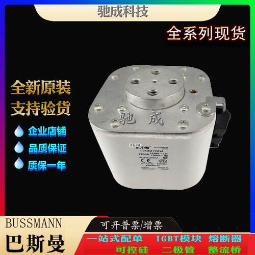 巴斯曼170M7121 170M7122 170M7123 厂家供货销售 原装熔断器