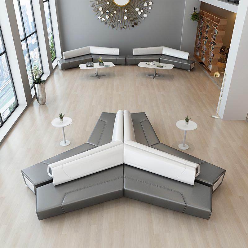 办公沙发简约异形培训机构休息区创意沙发办公室茶几组合商务接待,住宅家具,布艺沙发,淘宝优惠券,粉丝福利购,淘宝优惠卷