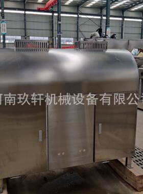 304不锈钢电磁炒货机 商用南瓜子葵花籽烘炒生产线