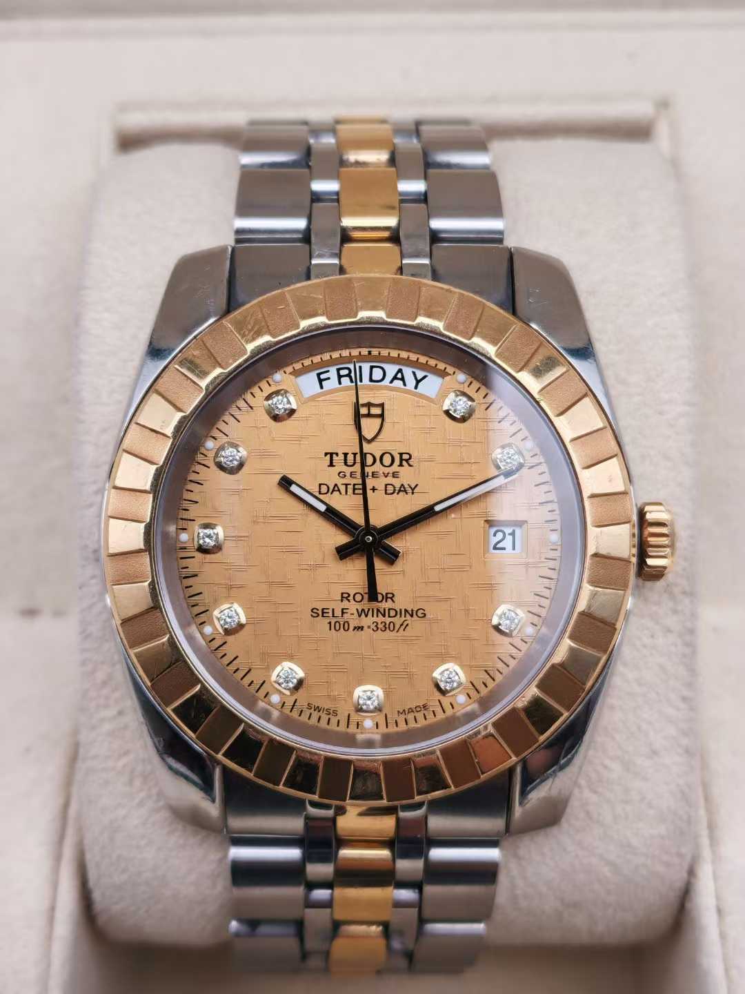 公价36100[98新]帝舵经典系列自动机械男表23013