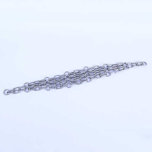 厂家货源体育场笼式网链篮球框网链足球场链网护栏实用防护链条