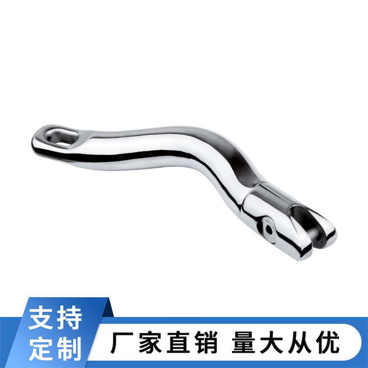 316不锈钢长锚连接器游艇配件船用五金 曲轴旋转锚连接器360°度