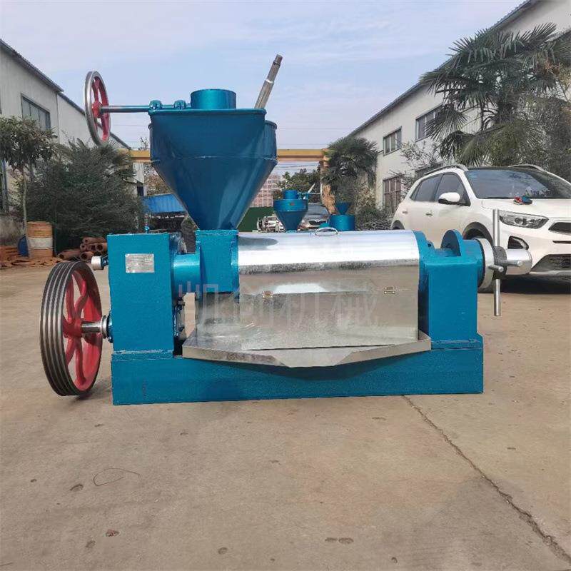 油坊自动螺旋榨油机茶籽棕榈仁压榨机商用小型中型榨油机