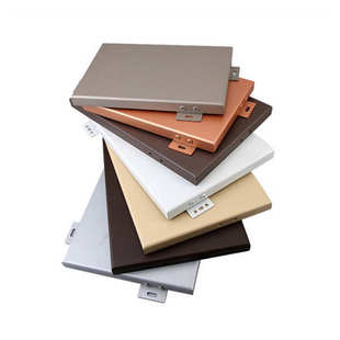 佛山氟碳漆铝单板幕墙 木纹铝单板门头造型冲孔铝板吊顶外墙 厂家