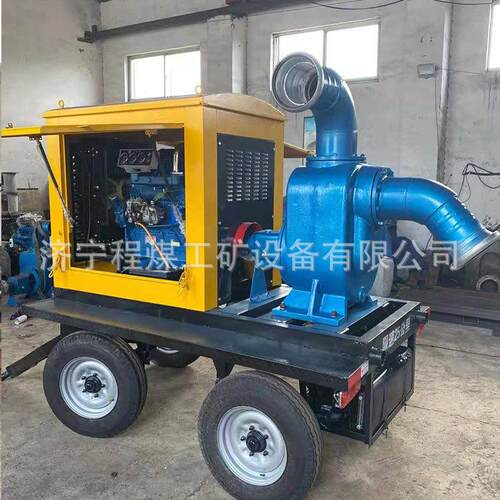 自吸柴油抽水泵 农用灌溉大流量抽水泵 防汛抗旱排涝移动泵车