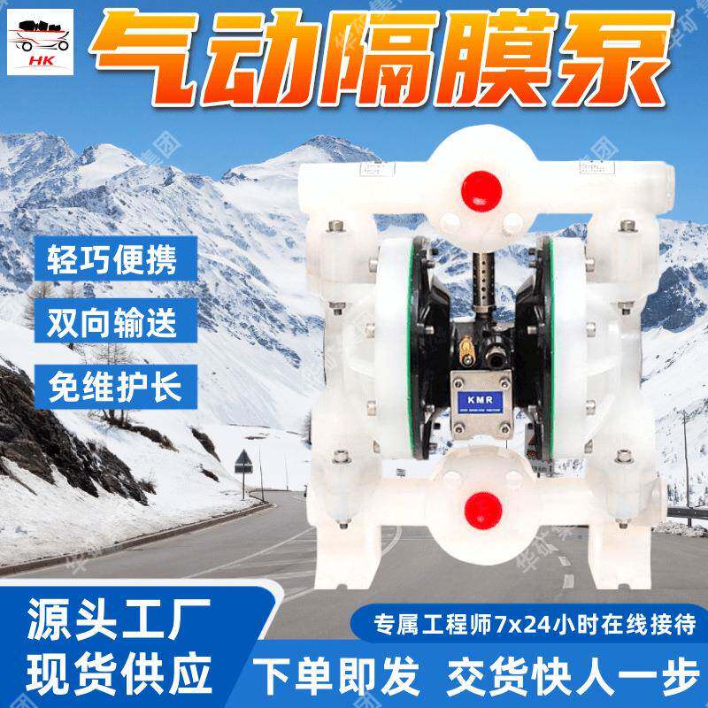 氟塑料隔膜泵 轻巧便捷 双向输送BQG-200/0.35氟塑料隔膜泵