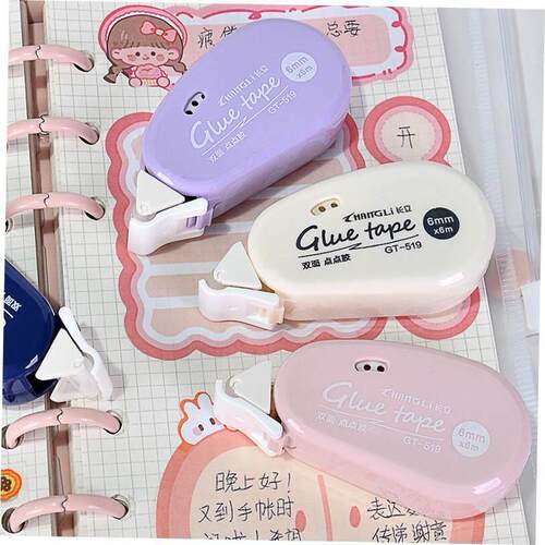 Creative Double Sided Adhesive Dots Stick Roller Glue Tape D