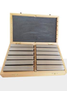 加硬精密10x120mm垫块虎钳专用12对24件优质钢材铣床平行块