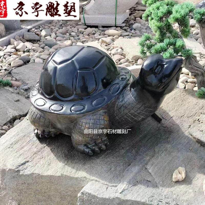 石雕乌龟汉白玉青石龙龟动物石龟王八鳖门口龙头龟玄武长寿龟雕塑