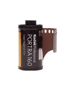 单炮塔柯达专业彩色胶卷负片胶片卷装 portrakodak135160度