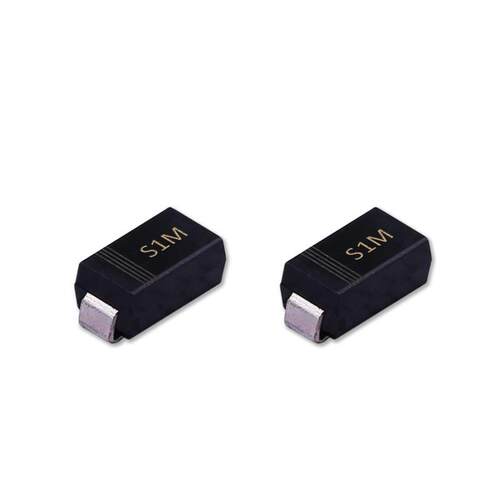 光芯微 整流二极管 1000V 1A S1M 丝印S1M SMA
