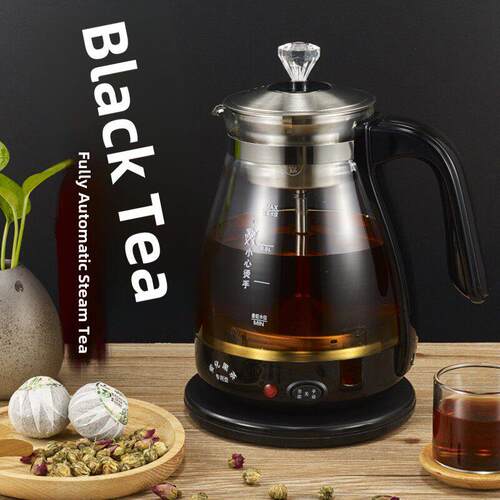 爱奇家全自动蒸汽红茶玻璃电水壶保健茶水壶茶炉水壶