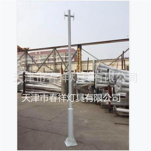 4米双挑臂180度监控杆天津交通监控杆路灯杆户外道路公园监控立杆
